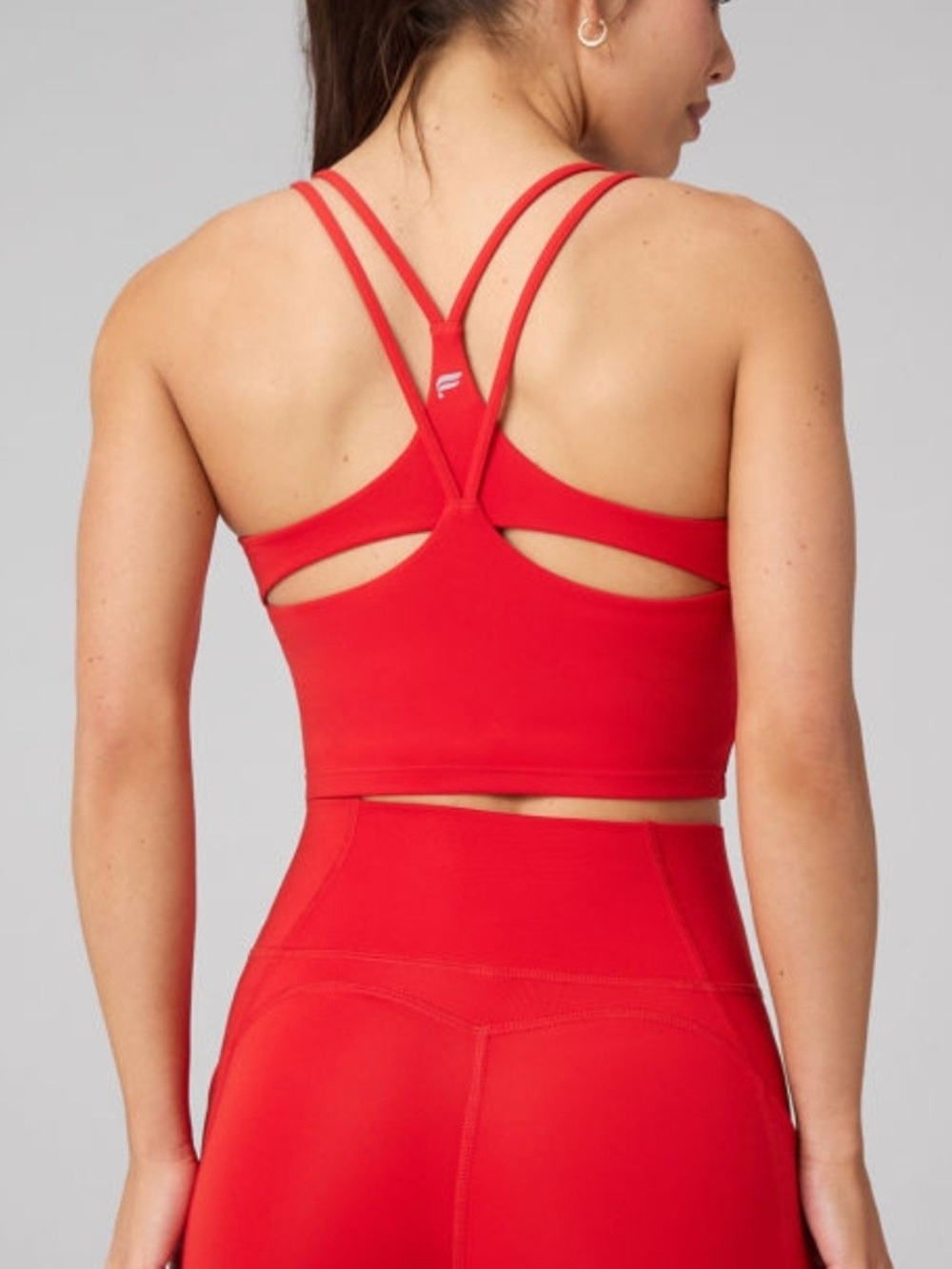 Everyday Strappy Sports Bra - Red Principal Built-In Bra Tank Fabletics